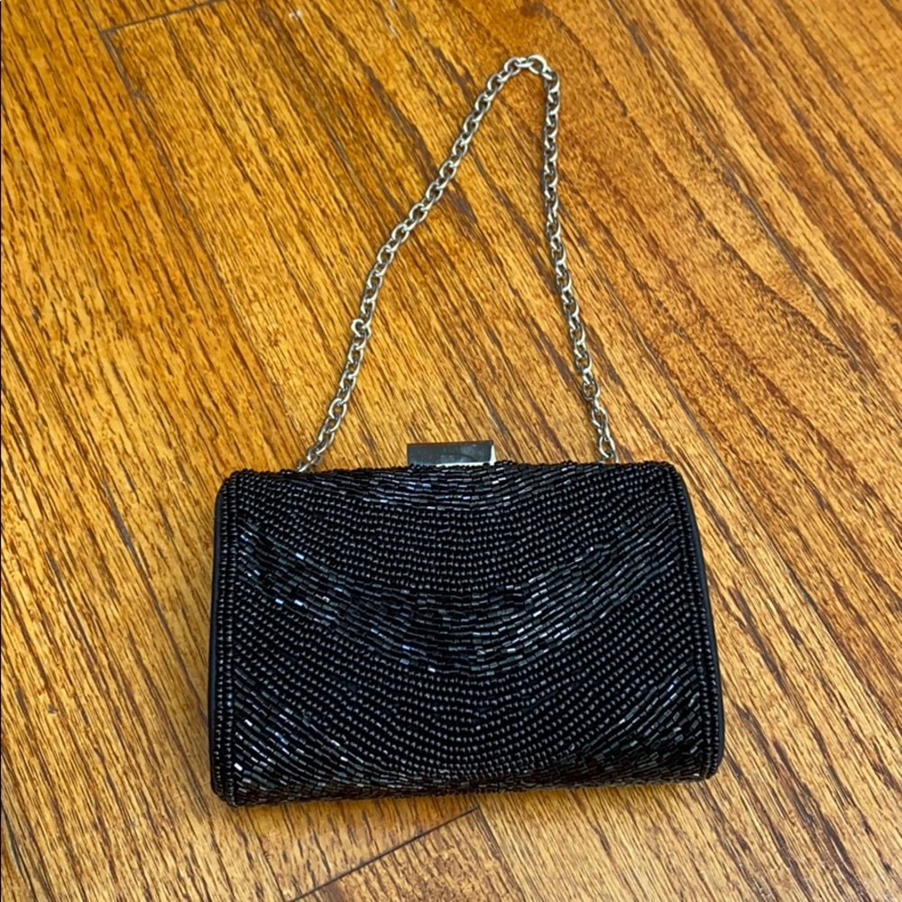 BCBG Maxazria Night Clutch beaded